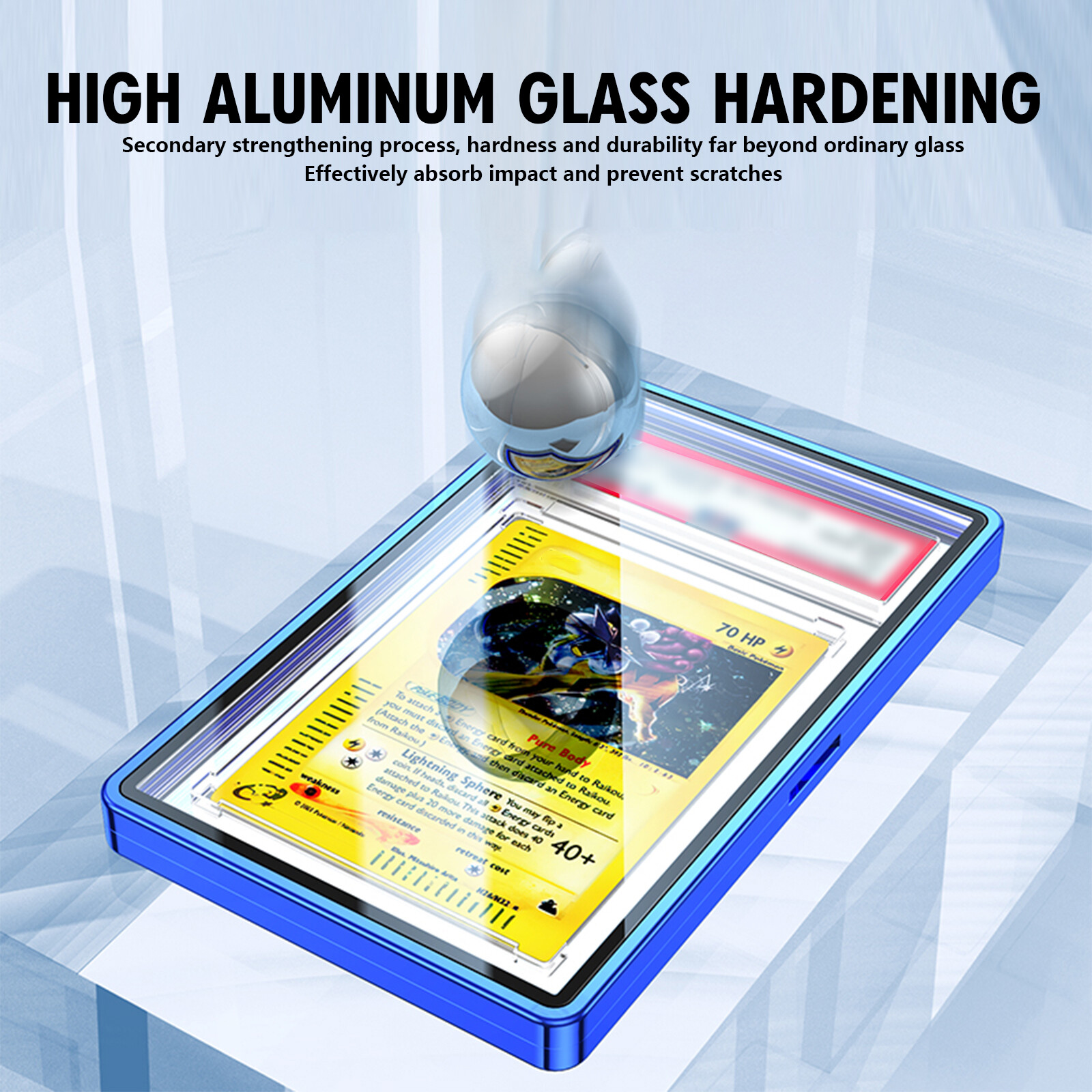 Graded Cards Protector Stackable Magnetic Trading Cards Case for BGS/PSA Slabs