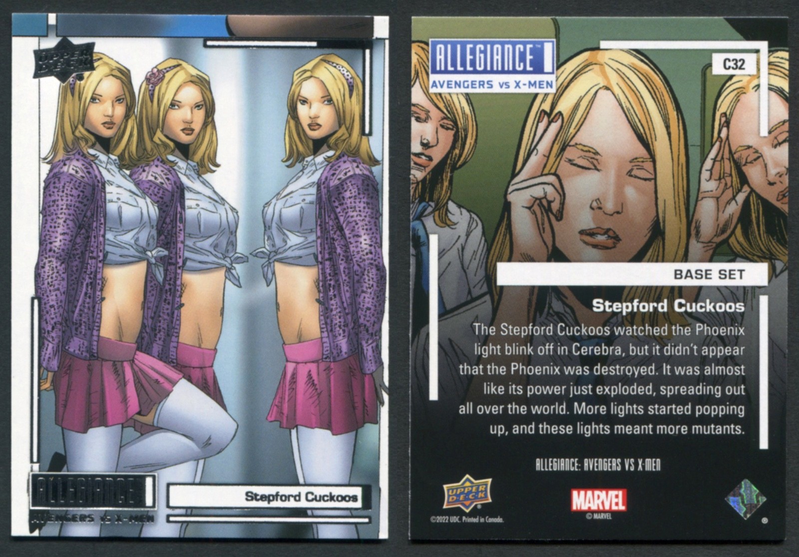 6 x Marvel INSERT / CHASE Cards Bundle Lot inc’ serial numbered #’D