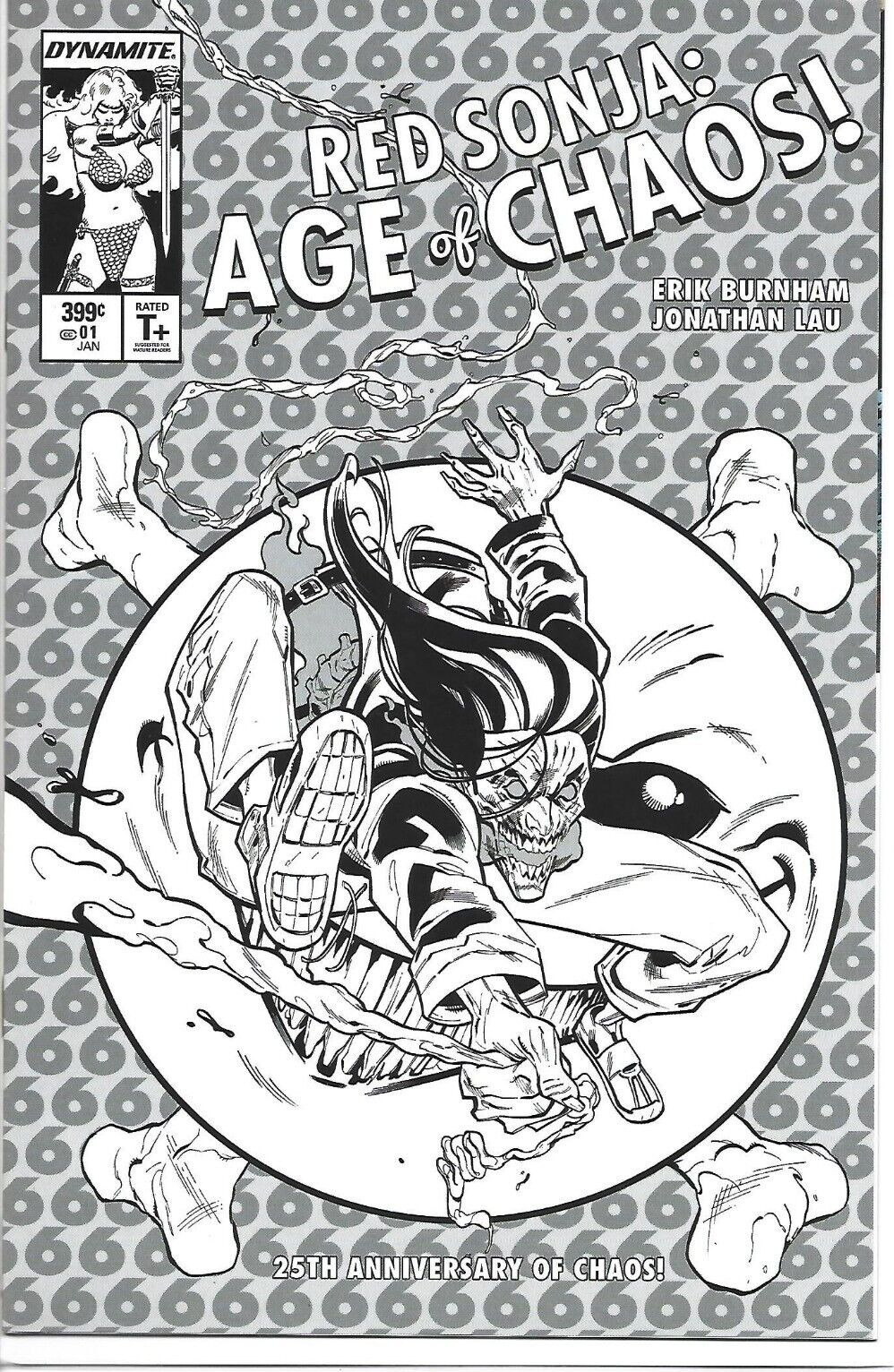 RED SONJA AGE OF CHAOS #1 1:21 TORMEY ASM 300 HOMAGE VARIANT DYNAMITE 2020 NEW