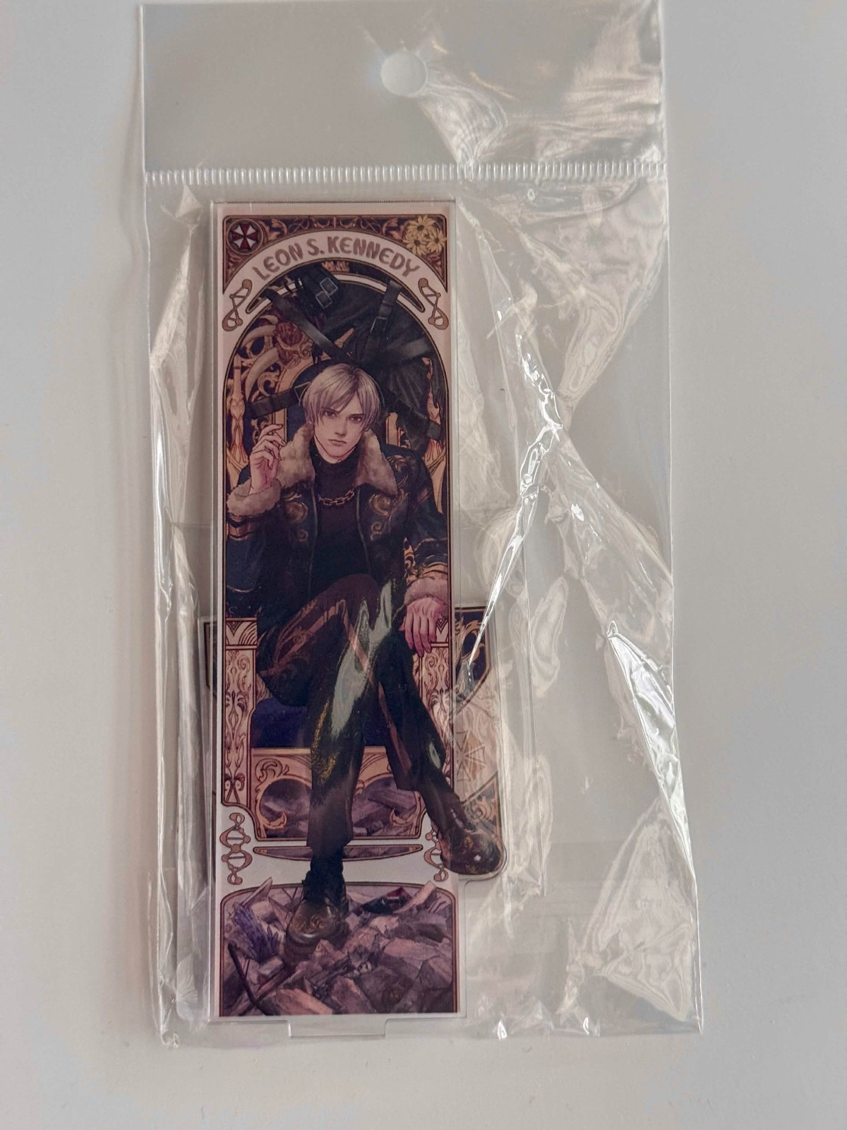 Biohazard Resident Evil Leon S.Kennedy Acrylic Stand Collection 30th Anniversary