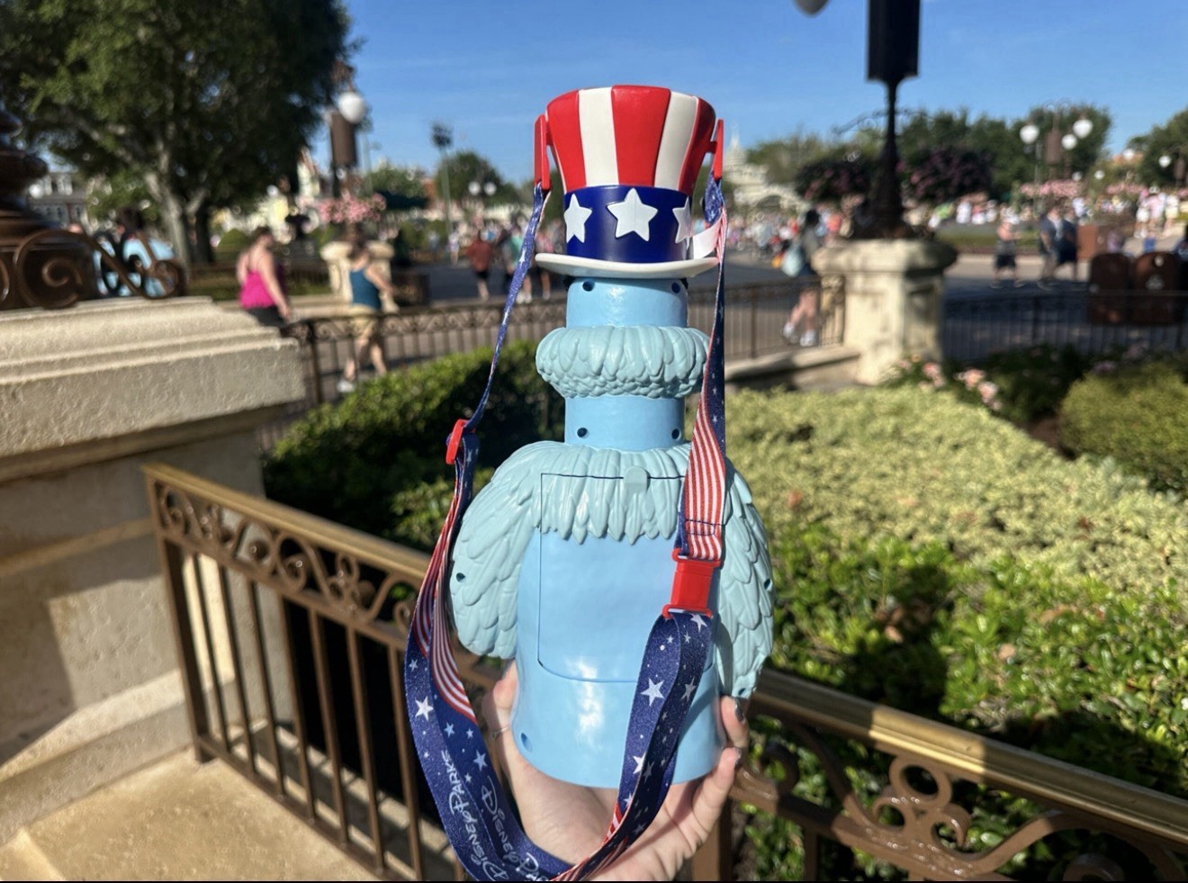 2026 Disney Parks The Muppets Sam Eagle America 250th USA Popcorn Bucket NEW