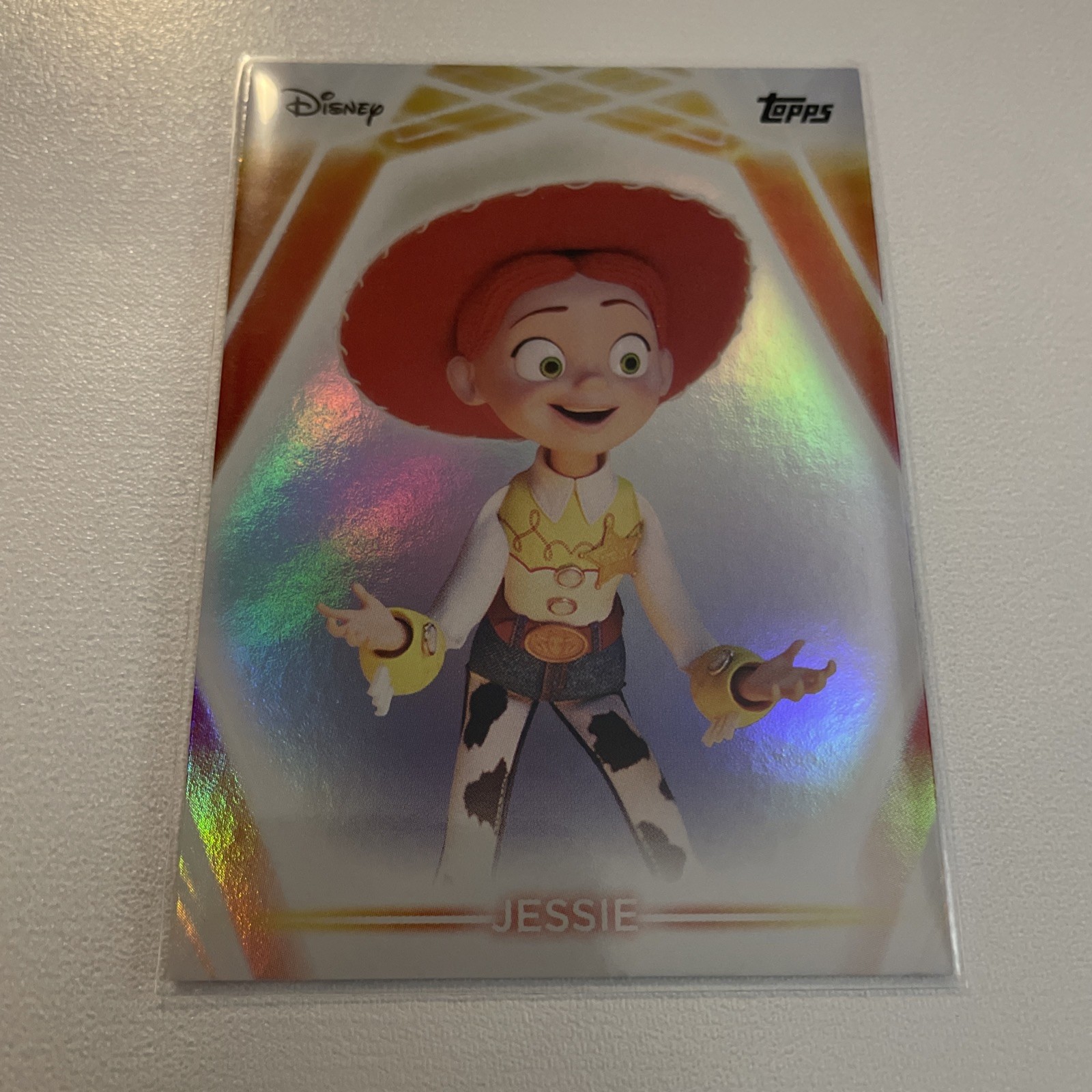 2026 Topps Disney Neon Jessie #33 Refractor