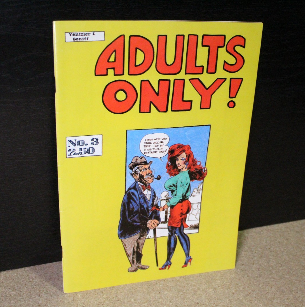 ADULTS ONLY! #3 NEW comic book 1st print 1987 Larry Fuller Yentzler & Boniff