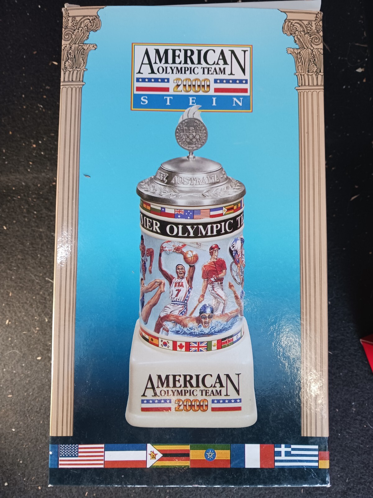 Anheuser Busch AB Budweiser 2000 US Olympics Team Stein
