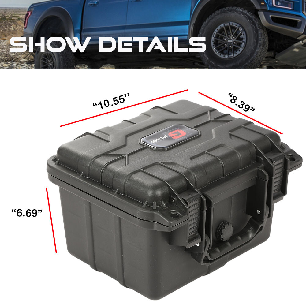 Waterproof Case Slab Holder Protector Graded Card Storage Box Deep Travel Size-Y