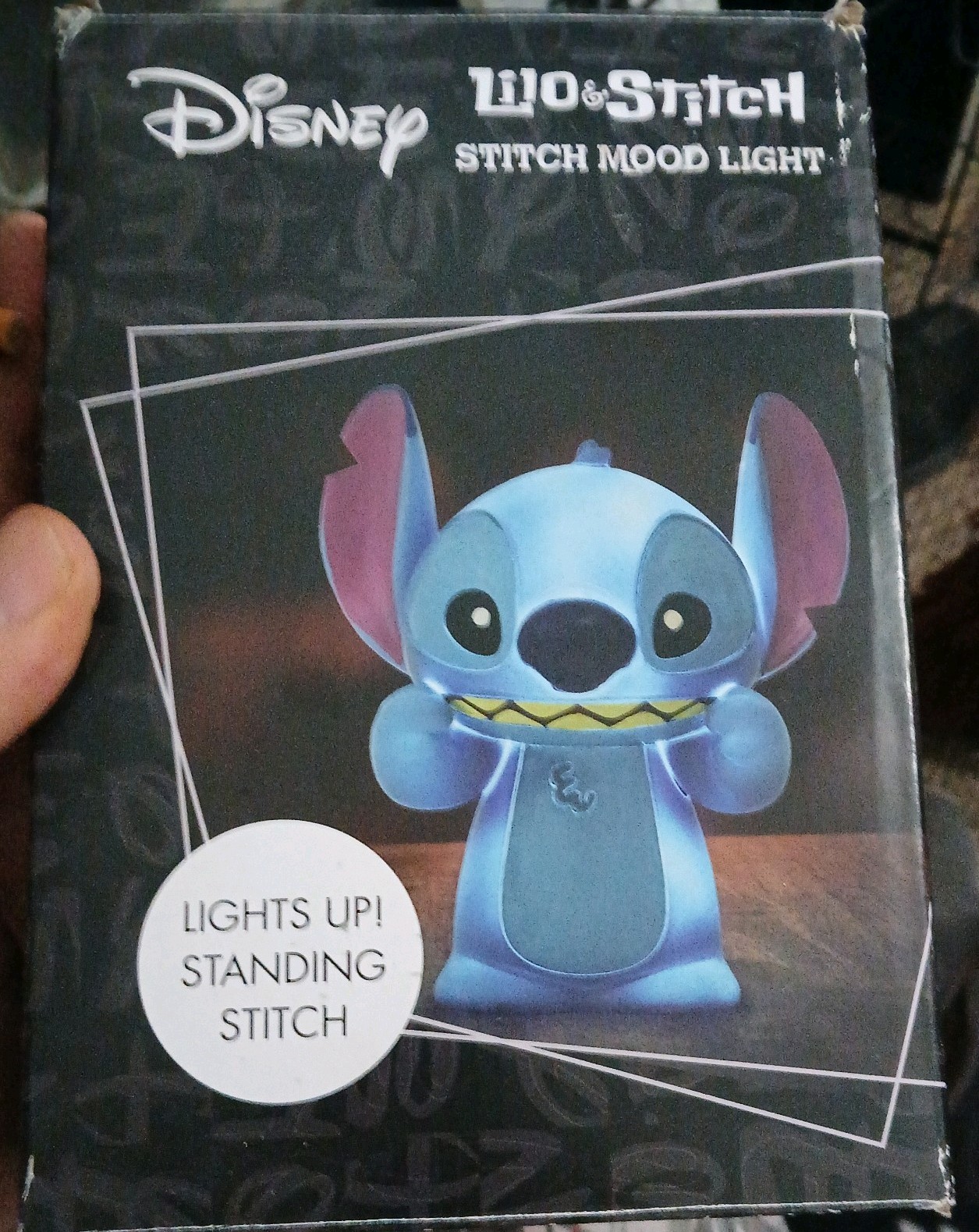 Disney Lilo & Stitch Figural Mood Light | 8 Inches Tall – 15 Min Auto Shut Off!!