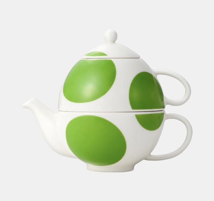 Yoshi Teapot & Cup Set Super Mario Japan Nintendo Character