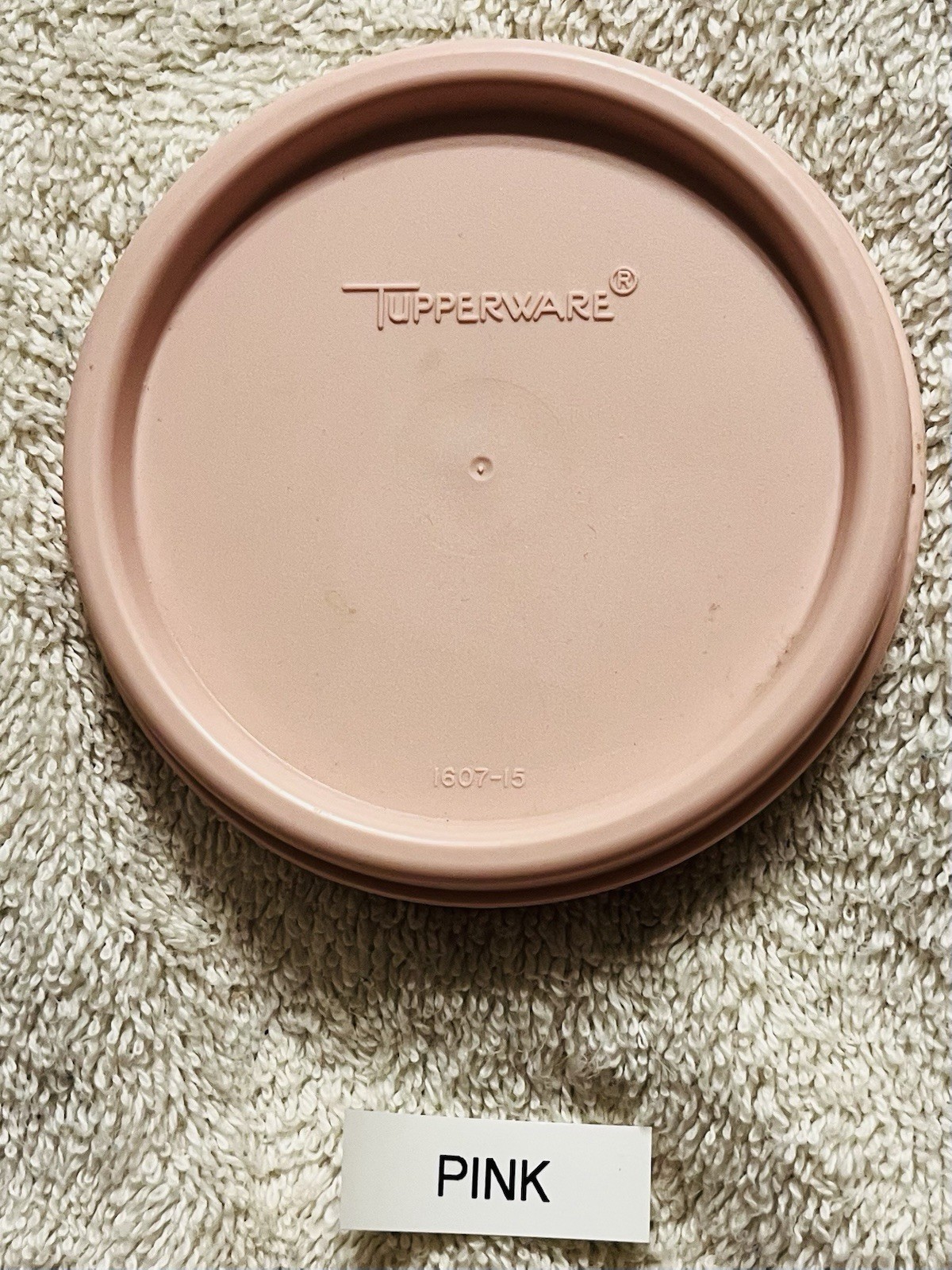 TUPPERWARE REPLACEMENT 3″ Lid 1607 For 1603 1605 1606 1641 1641 1643 1661