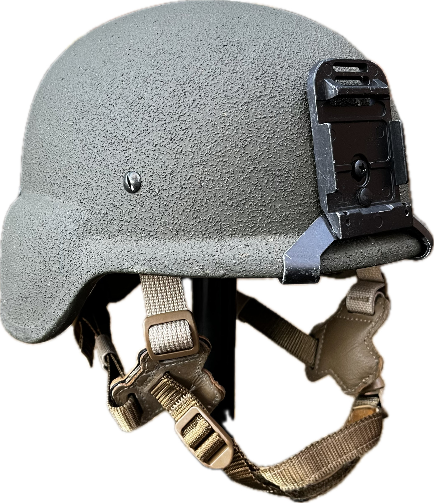Small USMC Gentex LWH Lightweight Combat Ballistic Helmet USGI Marine Corps