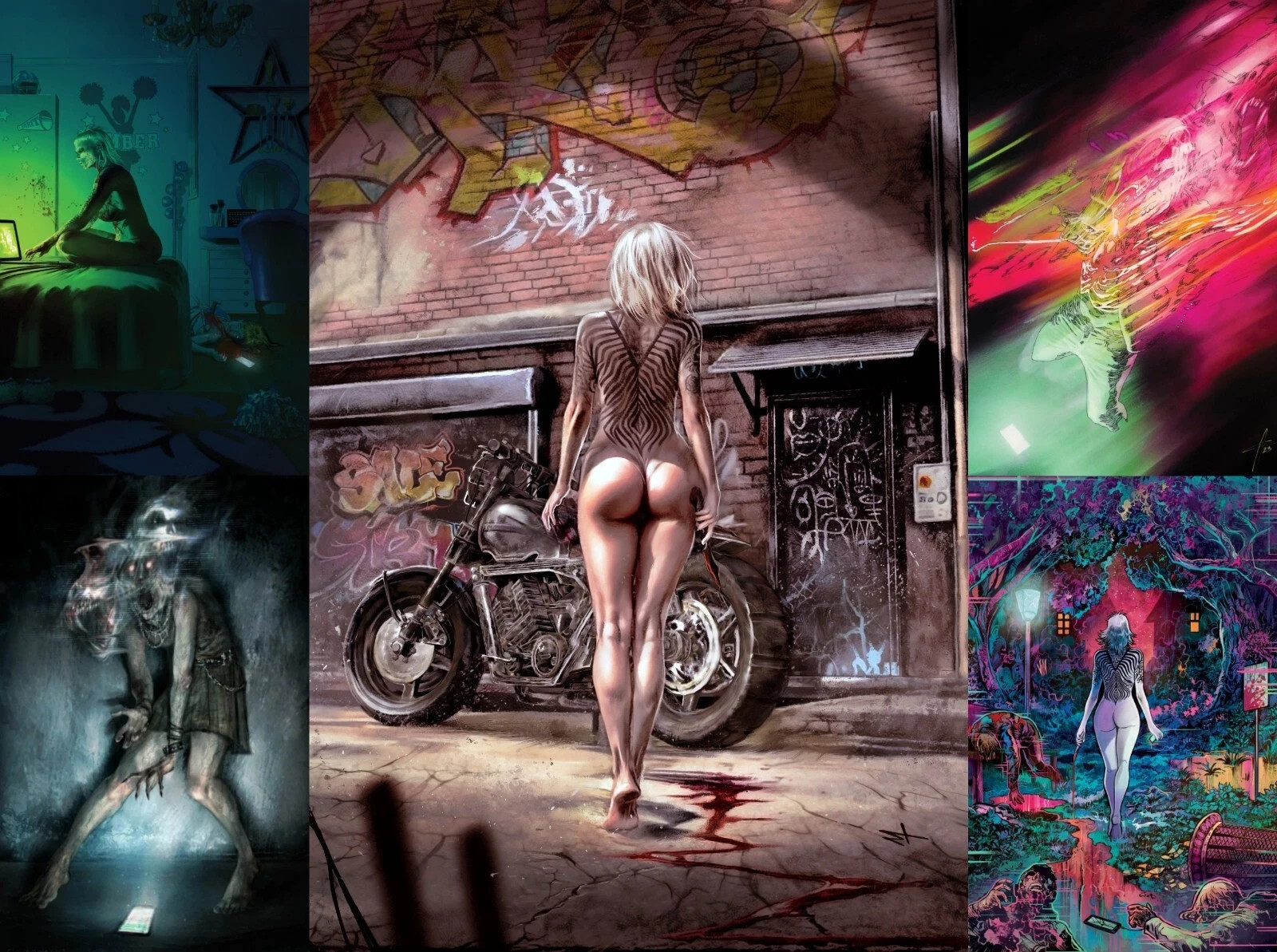 W0RLDTR33 #1 2 3 4 5 EXCLUSIVE VARIANT BUNDLE NM+ SET IMAGE COMICS