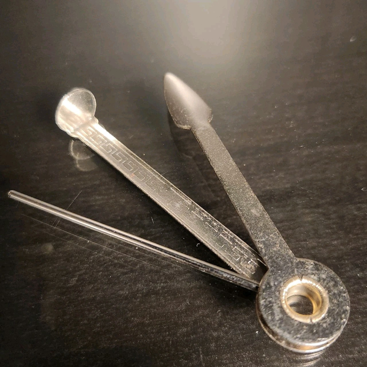 3-in-1 Picker Poker Packer 3.25″ Tobacco Pipe Cleaning Tool Reamer & Tamper