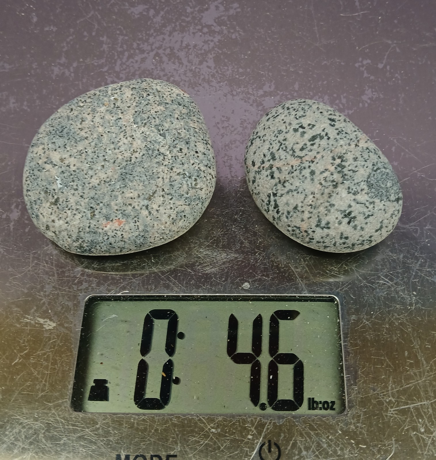 Fluorescent Sodalite ( Yooperlite ) 4.6 oz Total. A Pair Of Bright Stones