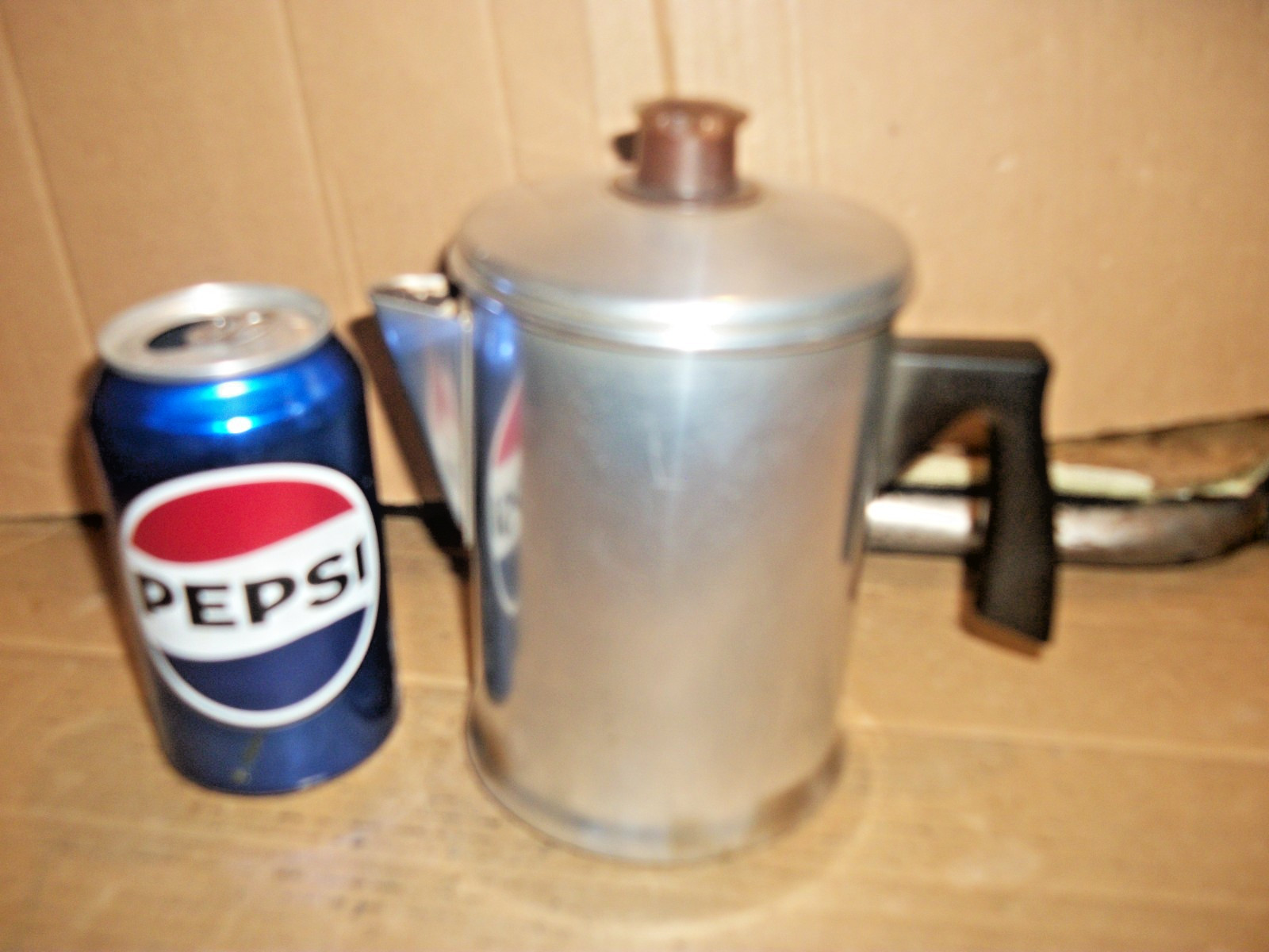 Vintage Small Mirro 5 Cup Aluminum Stovetop Coffee Percolator Pot