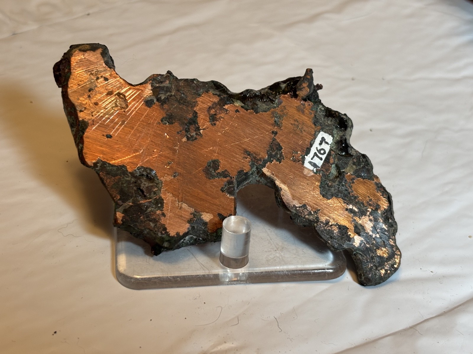 5 oz Polished Glacial Float Copper Specimen | Upper Peninsula, Michigan