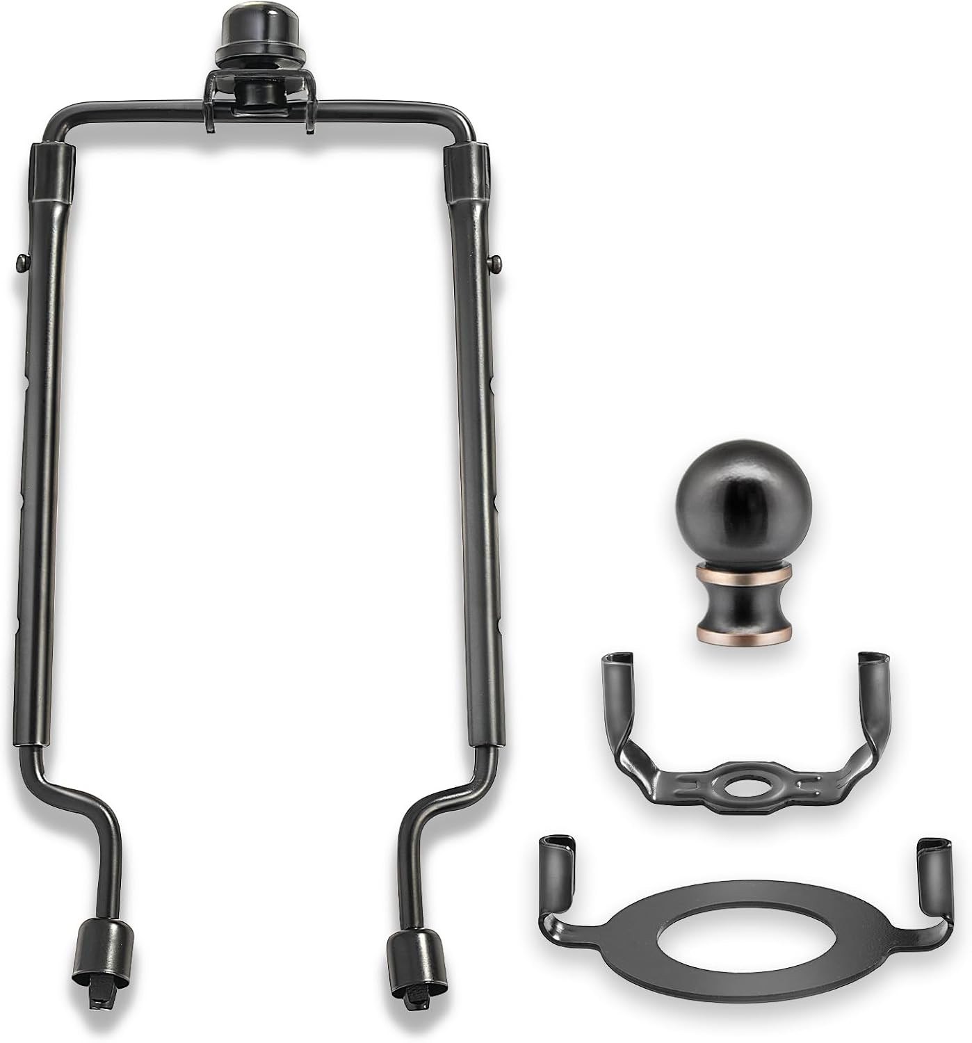 7 8 9 10 Inch Lamp Shade Harp Holder,Adjustable Lamp Harp Kit,Fit Both Standard