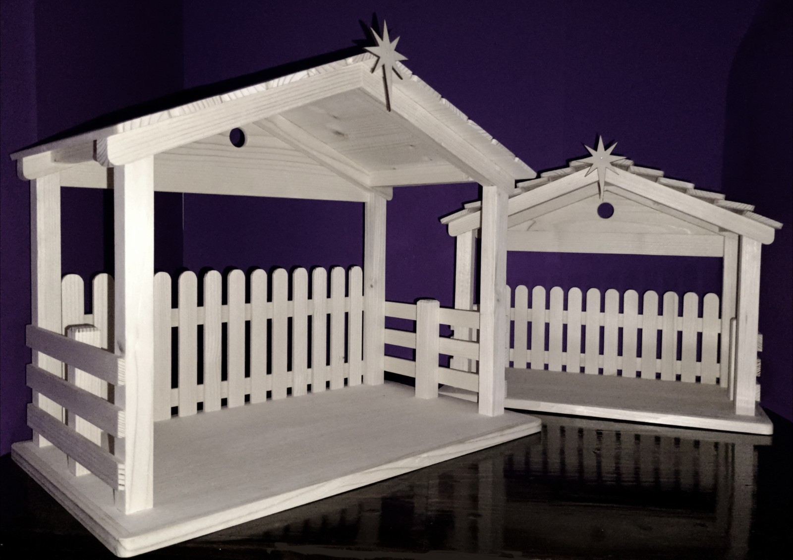 Christmas Manger, Stable , Nativity , Wooden