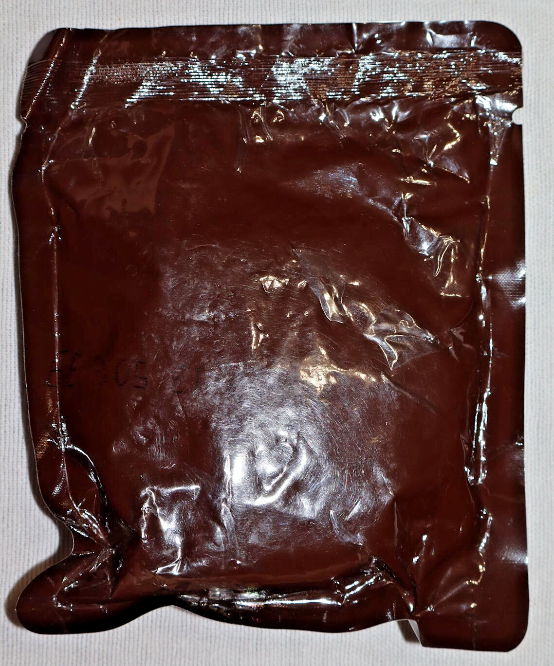 ORIGINAL UNOPENED MRE SHELF STABLE BREAD PACKET