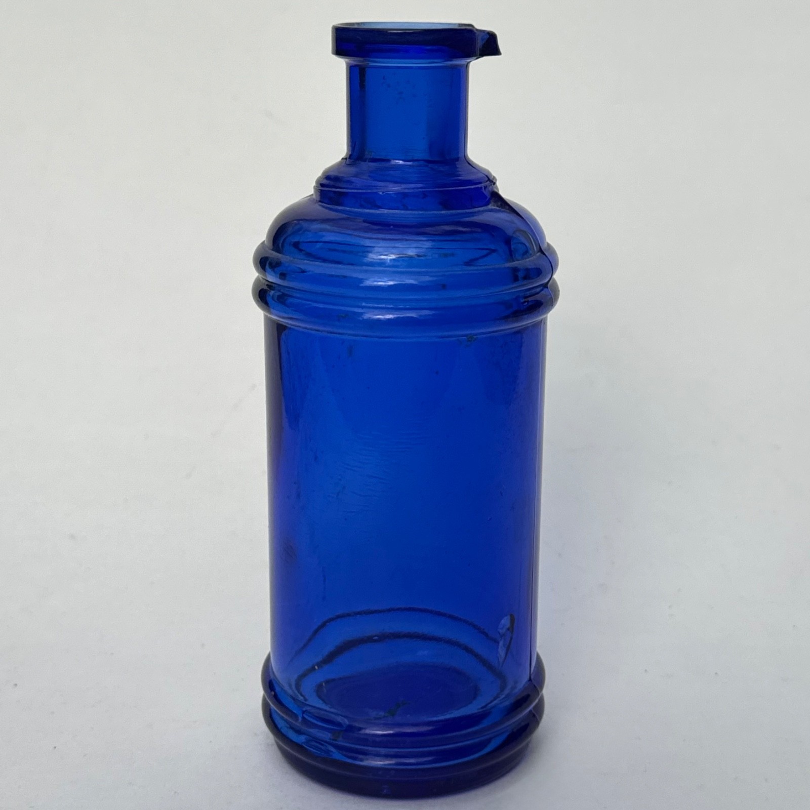 Brilliant Cobalt Blue Master Ink Bottle with Bubbles 7” tall