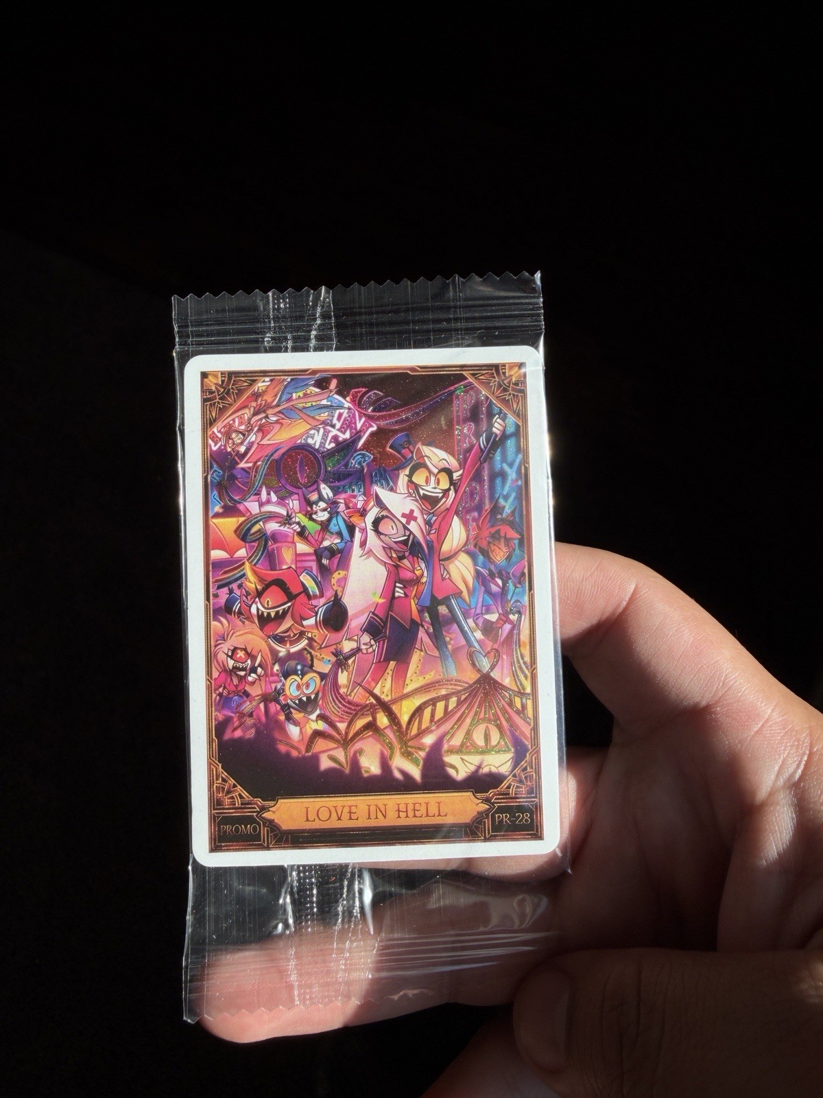 HAZBIN HOTEL TRADING CARDS LOVE IN HELL PROMO CARD (PR-28) In Hand