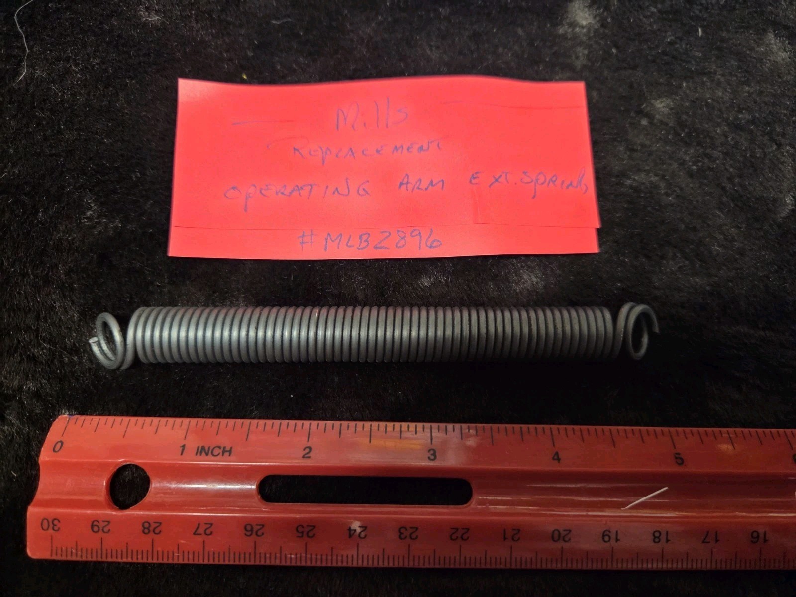 MILLS REPLACEMENT OPERT. ARM EXT. SPRING ANTQ SLOT MADE IN THE U.S.A. # MLB2896