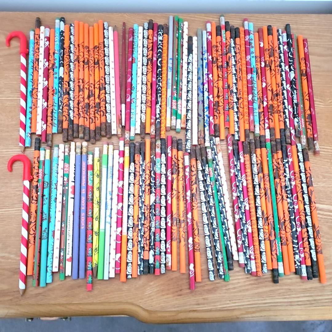 Vintage Holiday Pencils 100+ Halloween Christmas Birthday Valentines Berol