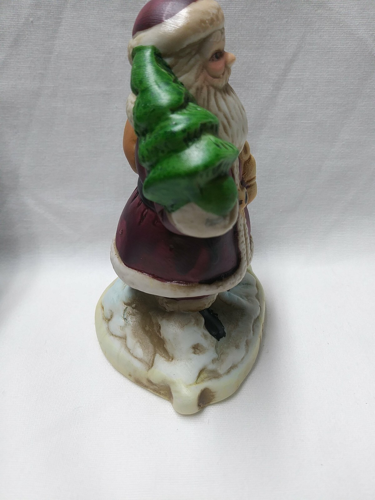 Santa Through The Years Contemporary Santa 1920 Christmas porcelain figure (1990