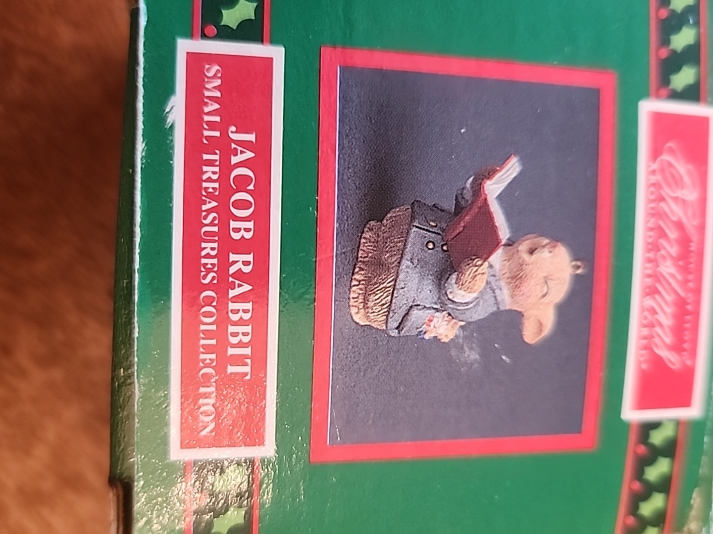 Jacob rabbit Christmas/Easter ornament