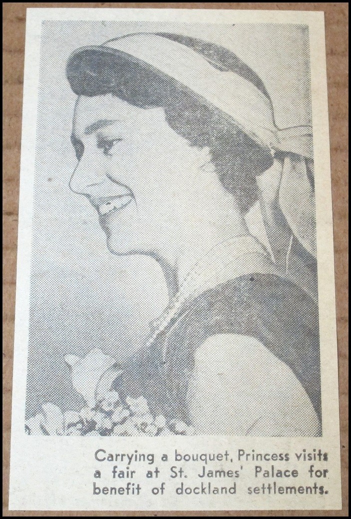 1955 Princess Margaret Newspaper Clipping Photo 2.75″x4.5″ British Royal Family