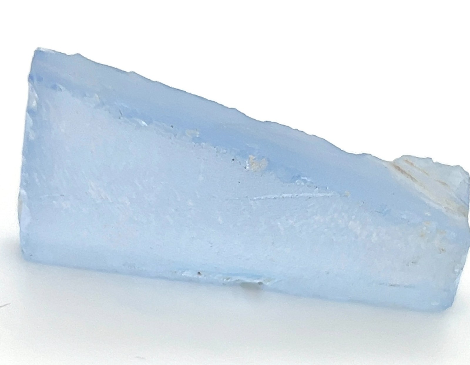 Lab Created Tanzanite Rough Raw Blue Crystal 59ct