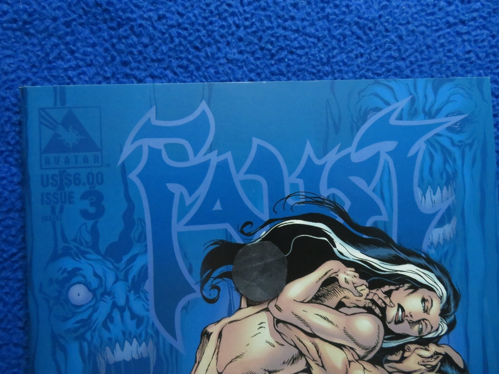 FAUST SINGHA’S TALONS #3 EXTREME VARIANT 2000 TIM VIGIL AVATAR