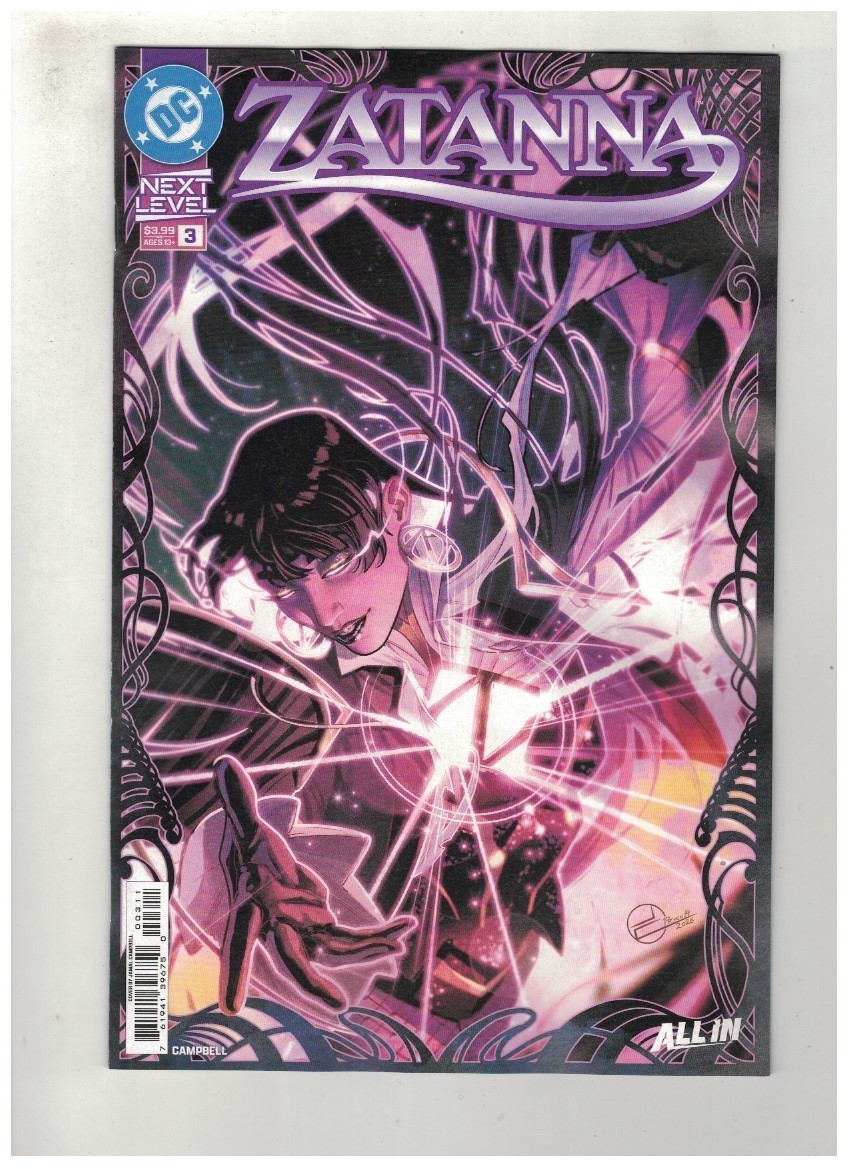 ZATANNA #3 – JAMAL CAMPBELL MAIN COVER – DC COMICS/2026