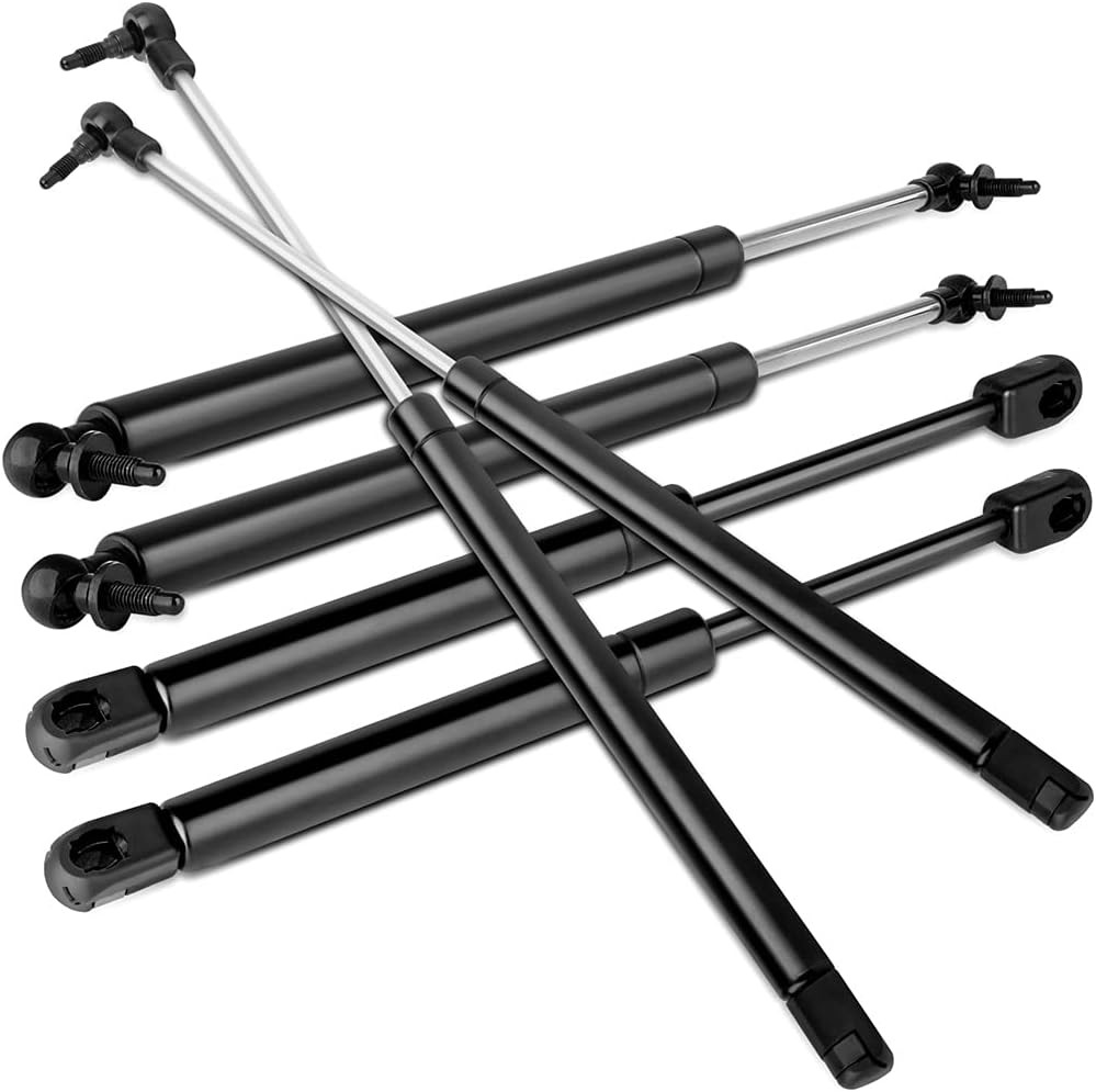 Hood, Liftgate & Window Gas Springs for Jeep Grand Cherokee 1999-2004, Set of 6