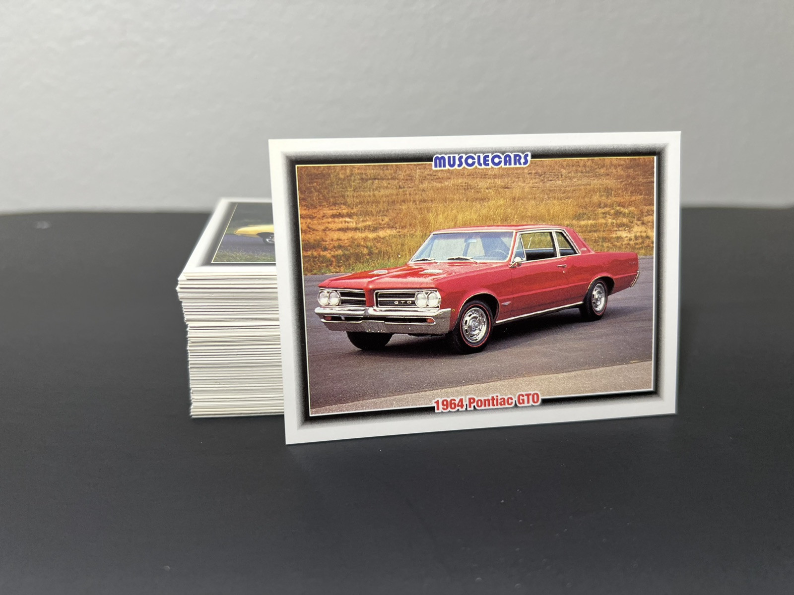MUSCLECARS 1992 Premier Edition Trading Collect-A-Card NEAR COMPLETE SET 98/100