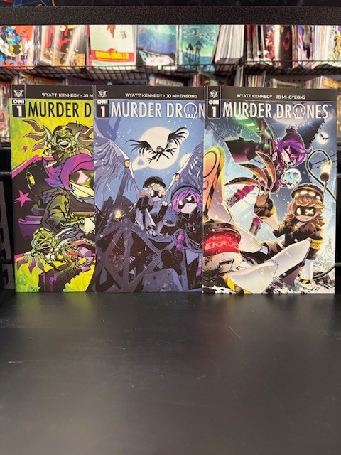 Murder Drones #1 Complete Set Covers A,B,C, Blank, 1:10, 1:20, 1:50 and 1:100