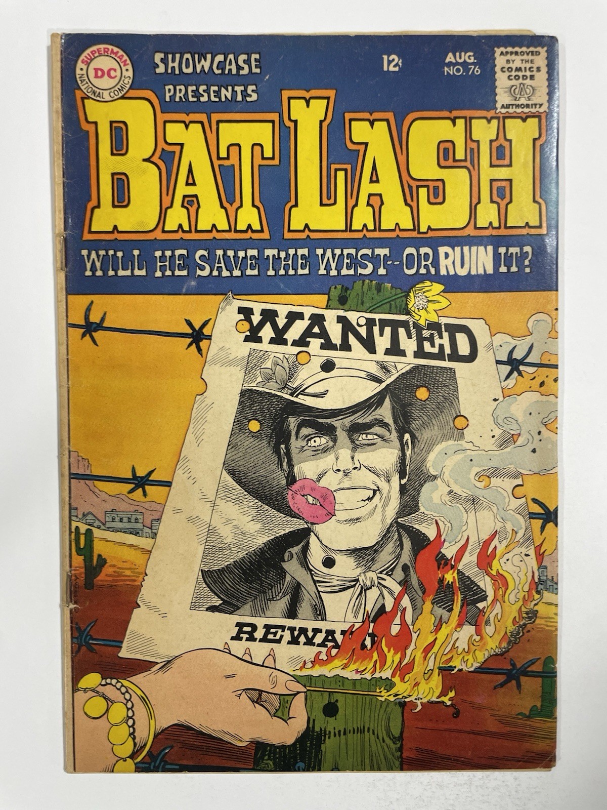 Showcase 76 Very Good/Fine VG/FN 5.0 1st Bat Lash DC Comics 1968