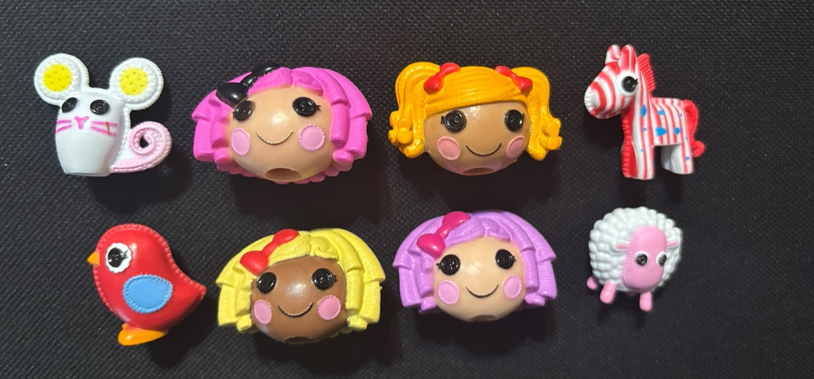 8 ASSORTED MGA ENTERTAINMENT LALALOOPSY PENCIL TOPPERS
