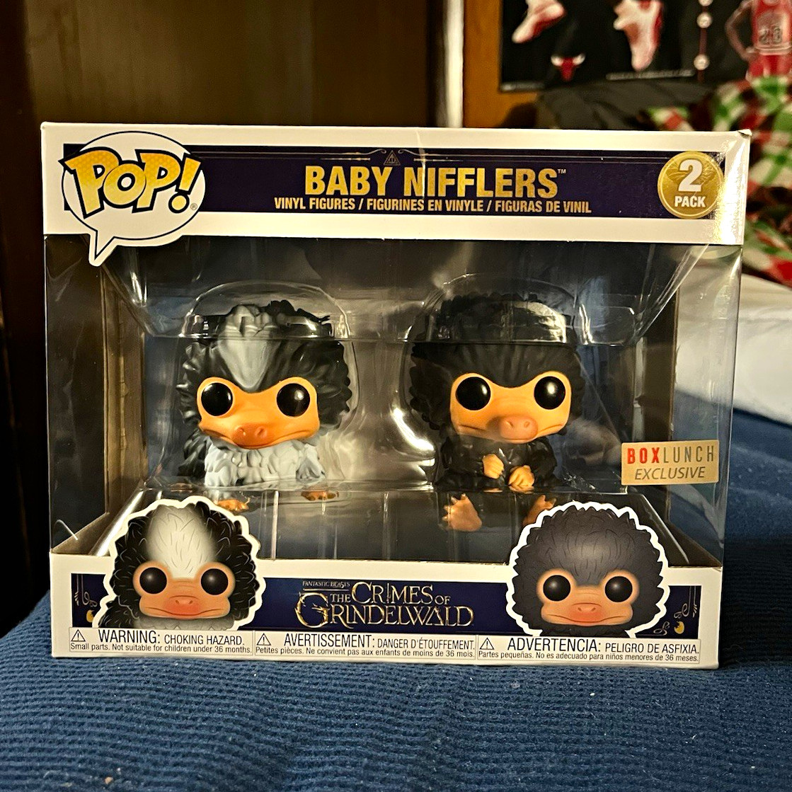 Funko Pop! Vinyl Fantastic Beasts Baby Nifflers 2-Pack BoxLunch Exclusive