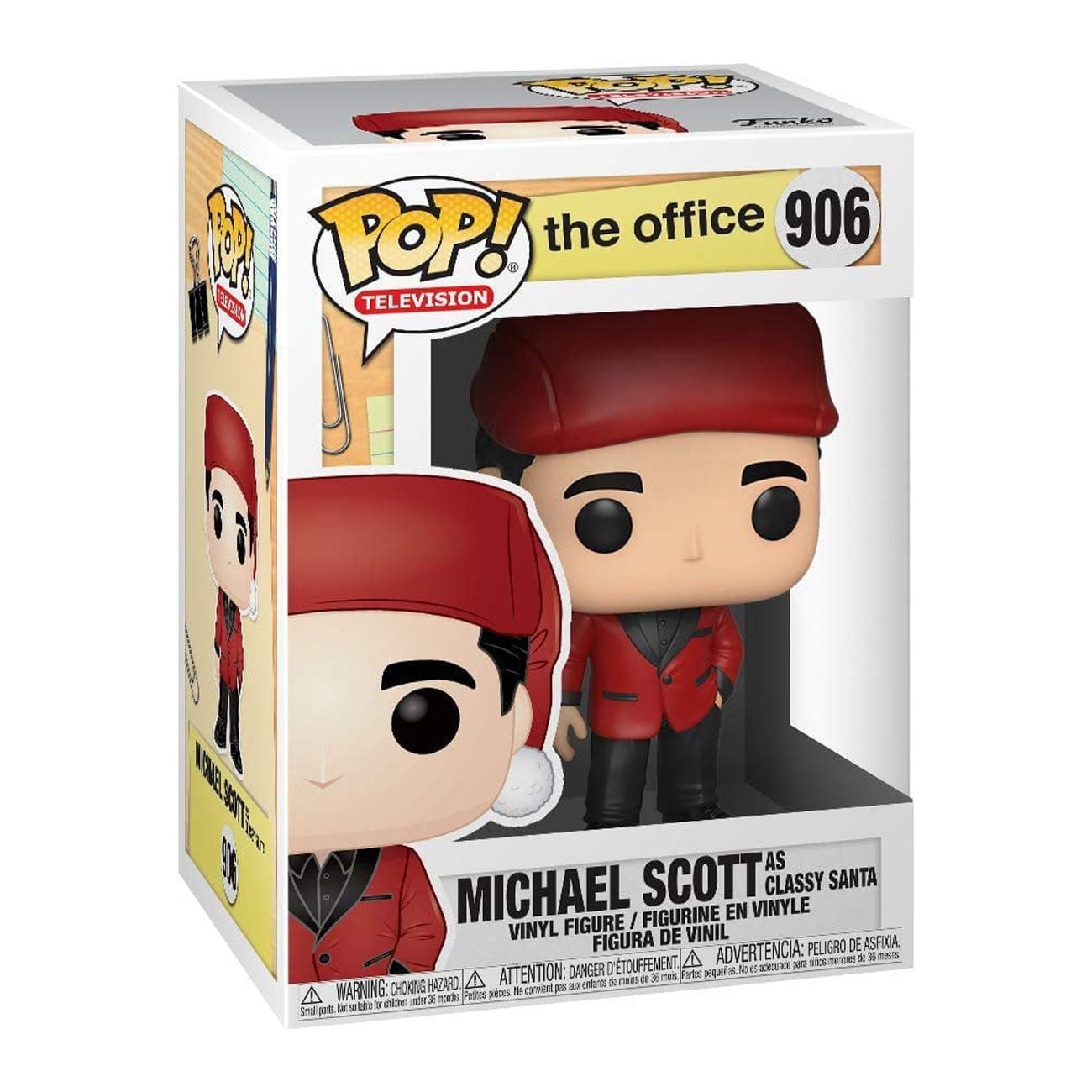 Funko Pop! The Office Michael Scott as Classy Santa Vinyl Toy Figure #906