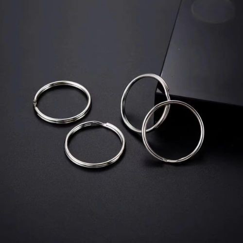 100PCS Key Rings Bulk Split Key Rings Keychain Rings and Crafts 1 Inch (25Mm)