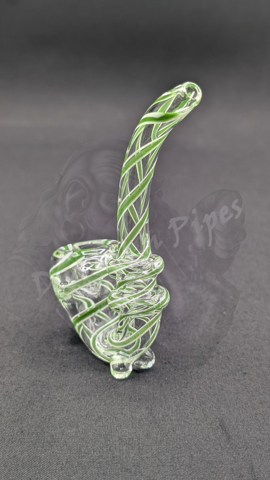 4″ Inch Tobacco Sherlock Glass Bowl Pipe GR10