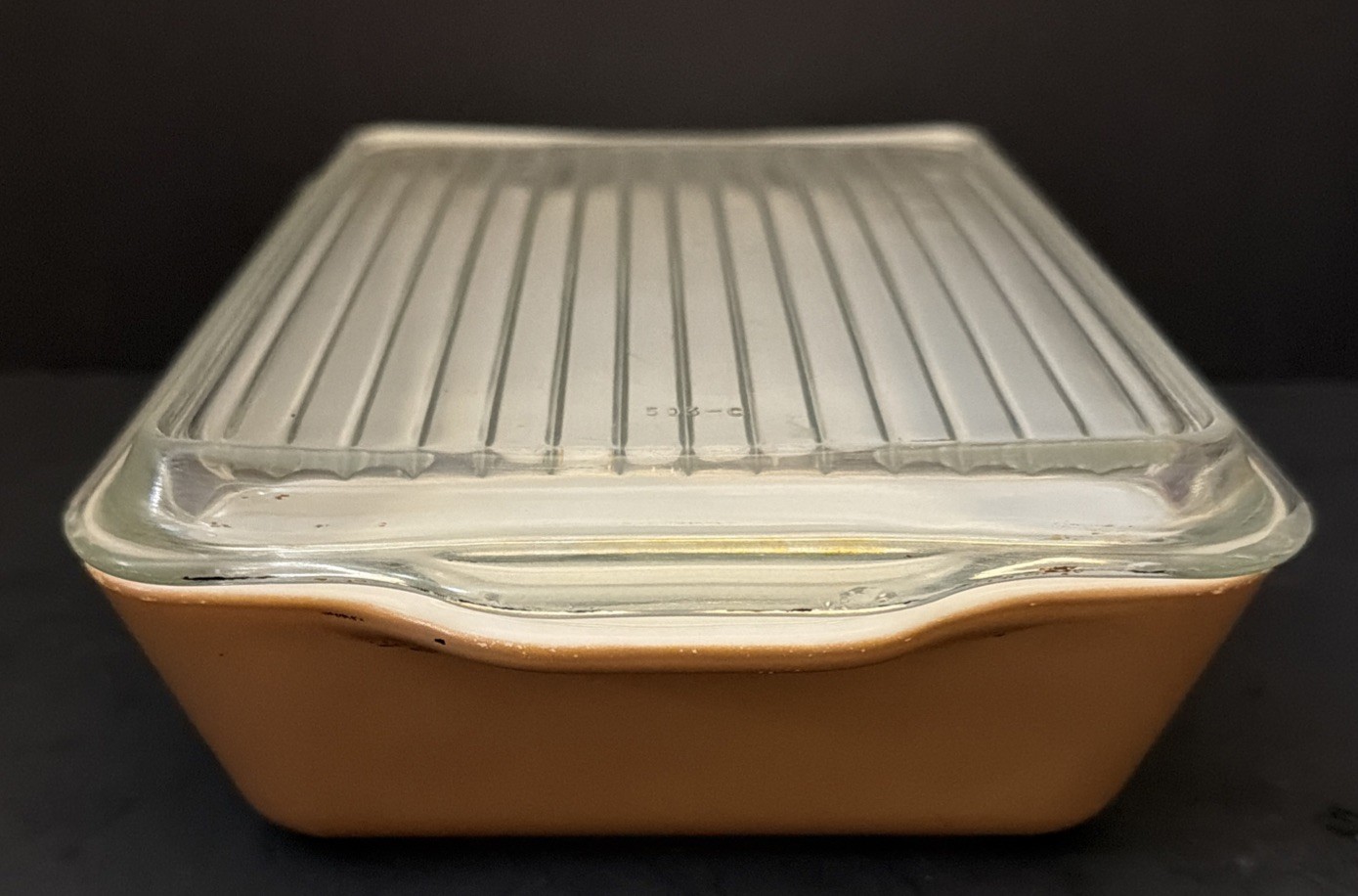 Original Vintage PYREX 1962 “EARLY AMERICAN” Covered Casserole Dish 503 RARE
