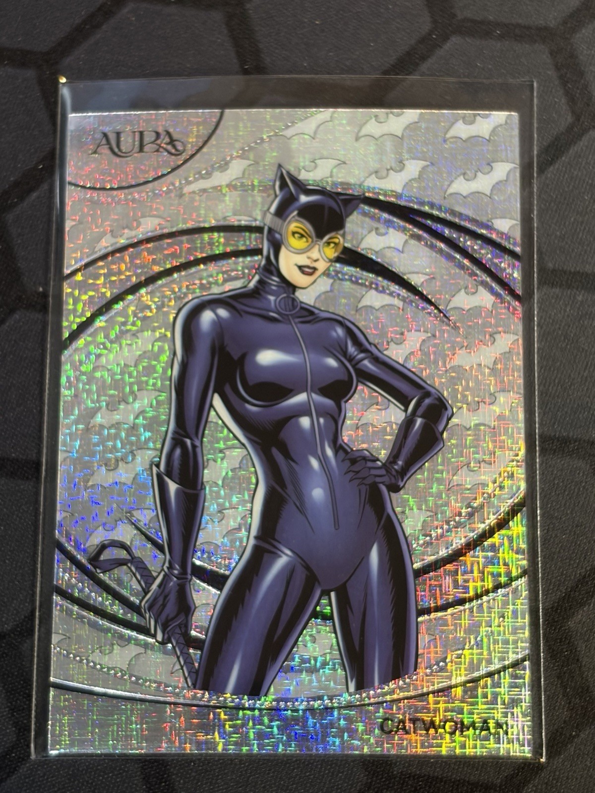 2025 Kakawow Aura DC Trading Cards Bat Card #ADC-IBF-61 Catwoman /380
