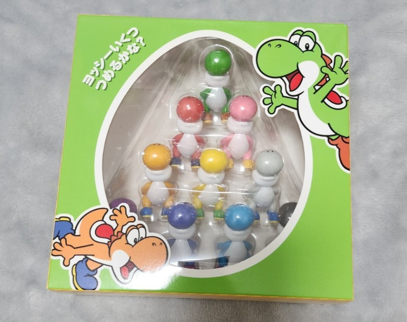 Yoshi Stacking Game Figure Set Super Nintendo World USJ Japan Limited Official