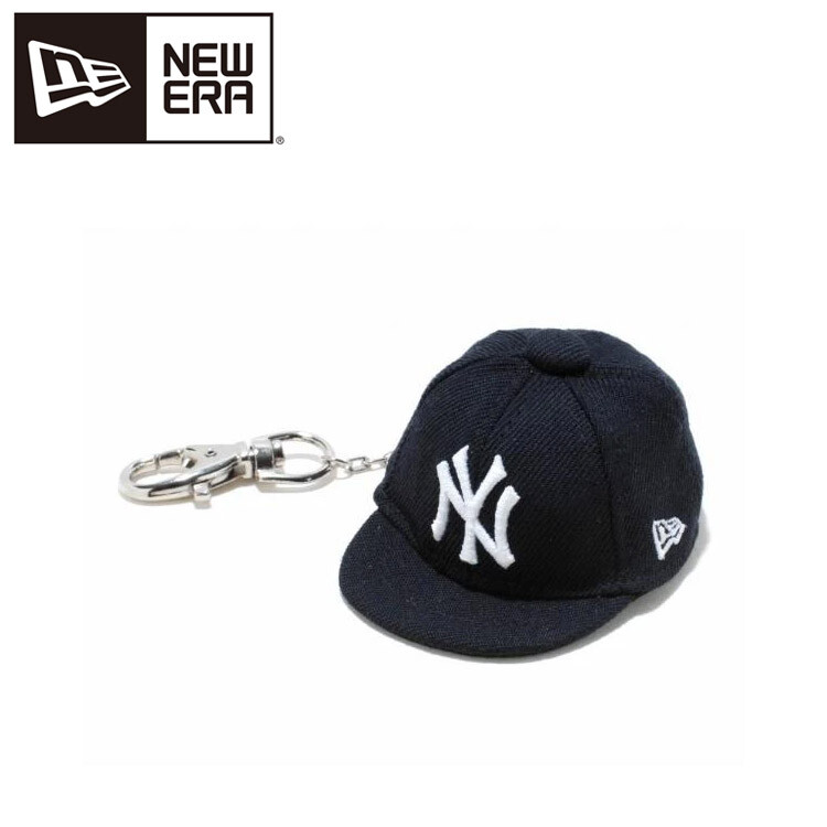 New Era New York Yankees Navy 59FIFTY Keychain Mini Cap MLB Team Logo Accessorie