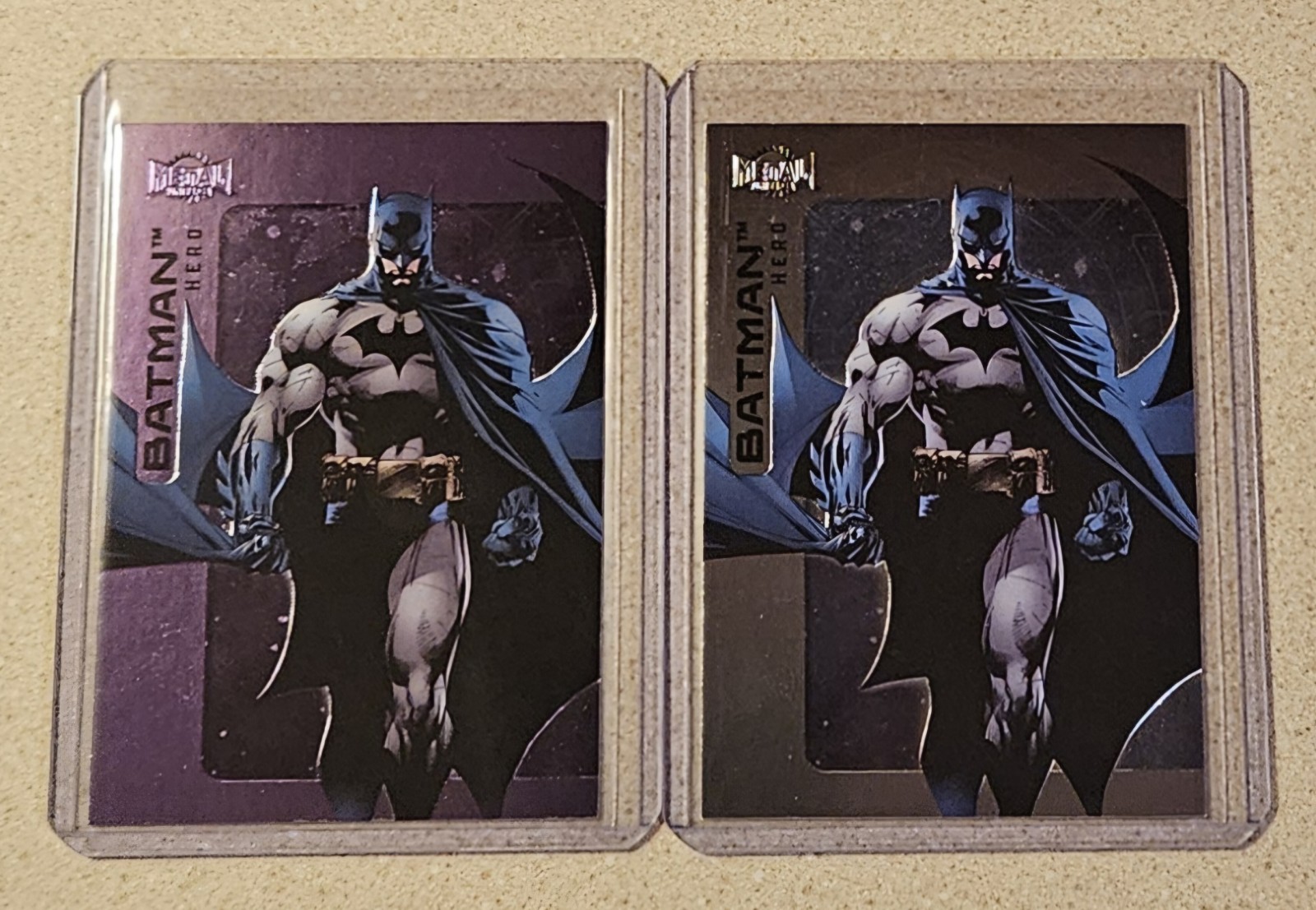 Batman (Bruce Wayne) 2025 Upper Deck Skybox Metal Universe Purple FX LOT #1 🔥