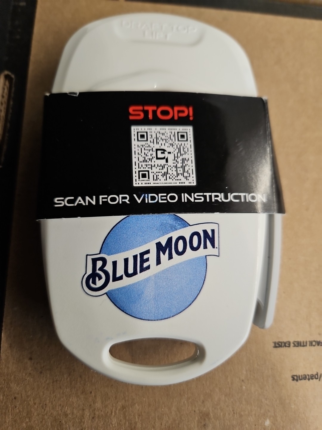 NEW BLUE MOON DT Draft Top LIFT Beer Soda Can Aluminum Opener 12oz or 16oz