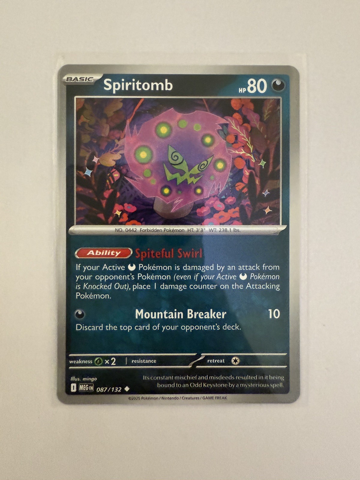 Spiritomb 087/132 Me01: Mega Evolution Regular