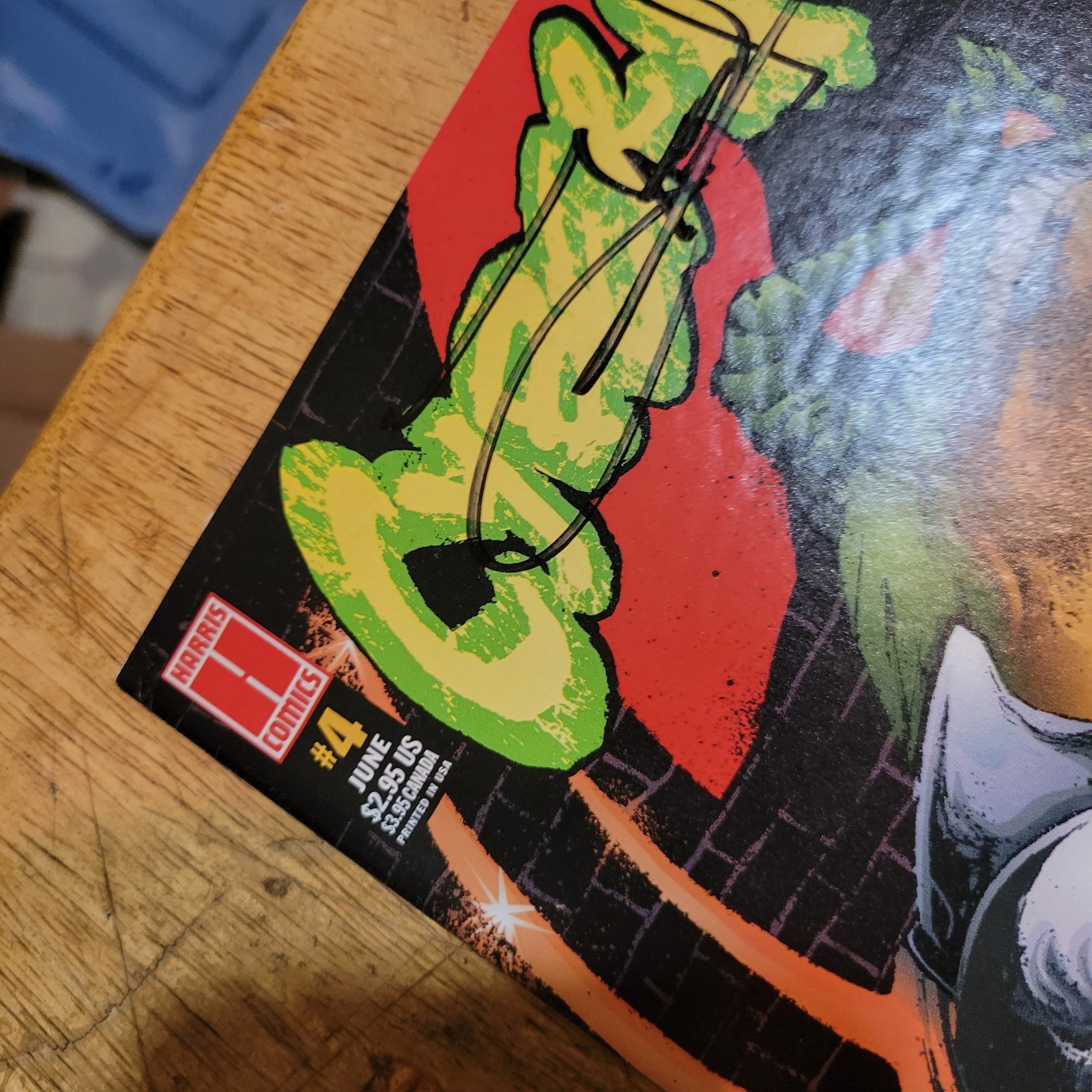 Cyberfrog #4 JAE LEE SIGNED WITH COA