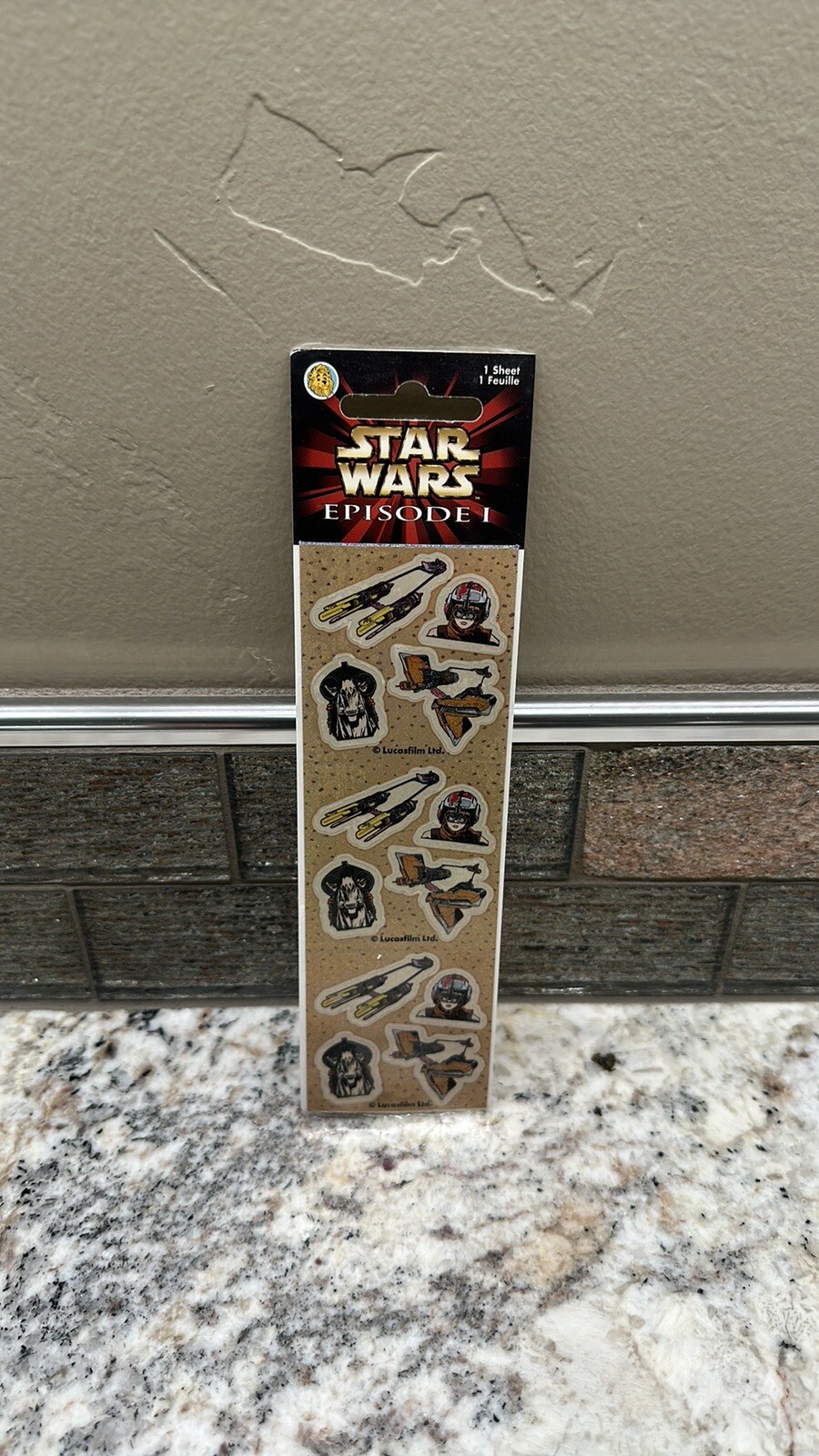 Sandylion Star Wars Episode I Young Anakin Skywalker Sebulba Podracer Stickers