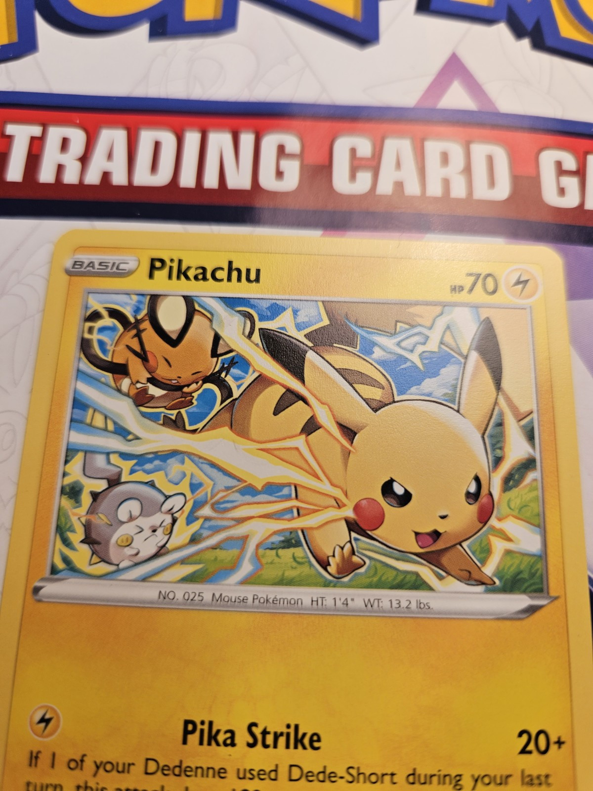 Pikachu 049/195 — Silver Tempest – Common Regular – Pokemon Card – NM